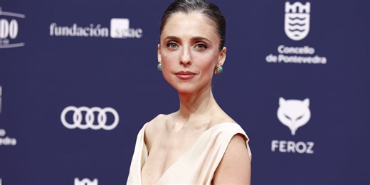 Leticia Dolera deslumbra con un vestido de novia en los Premios Feroz 2026