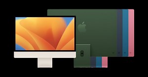 Concept: M2 iMac with new colors, 27" option, no more white bezels