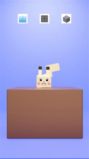 Pikachu Swimming in Chocolate #minecraft #shorts