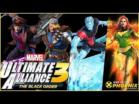Marvel Ultimate Alliance 3 DLC XMEN Gameplay Rise of the Phoenix Characters