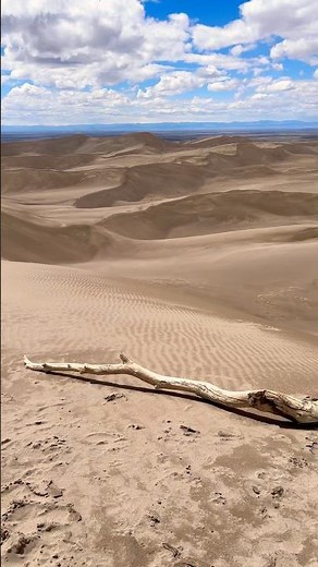 Hiking to the Tallest Sand Dune in Colorado 🏜️🏔️🇺🇸 #hiking #colorado #greatsanddunes