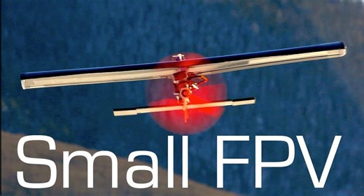 Agile FPV plane for precision flying and exploration