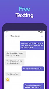 Text Free: Second Call Number