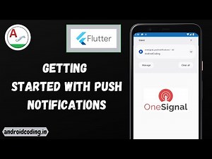 Flutter : OneSignal push notification implementation | One Signal | FCM | amplifyabhi