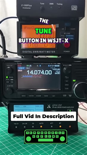 Amazing FT8 Ham Radio Tuning & Contacts! #shorts