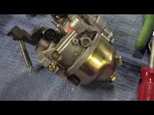 Small Engine Carburetor Service Video