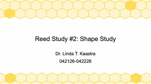 Reed Study 2 042226