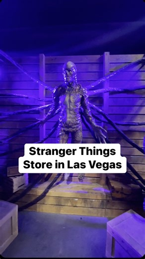 6.3K views · 88 reactions | Stranger Things store in Las Vegas #strangerthings #lasvegas #vegas | In The Loop | Facebook
