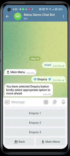 How to create chatbot using menu builder bot in telegram | menu builder bot tutorials