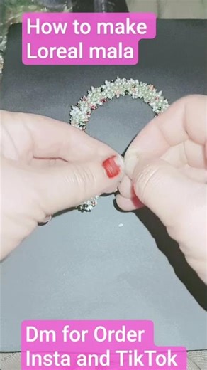 How to make Loreal Mala making at home By H.B jewellery 802#Diy #lorealhicolor #loreal