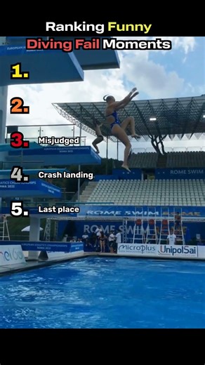 Ranking Funniest Diving Fails Online