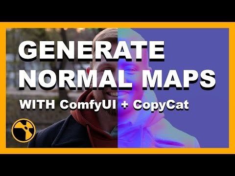Created temporally stable normal maps with ComfyUI and Nuke