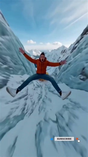 Have you ever seen a jump like this from a helicopter onto an airbag? #basejump #viral #airbag #clip
