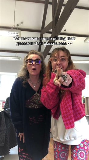 Bet you don't do this 🫣 #relatable #glasses #glassescase #lol #prescriptionglasses