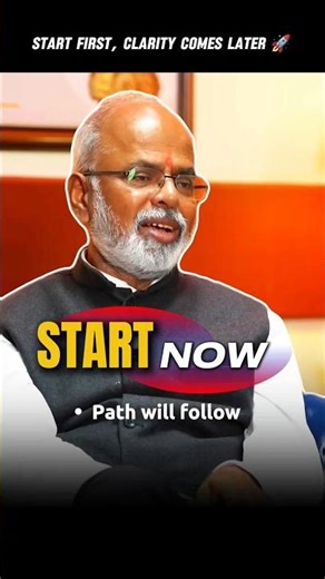 Start First, Path Will Follow | Real Success Advice #smartgrowthmindset #successmindset #shorts