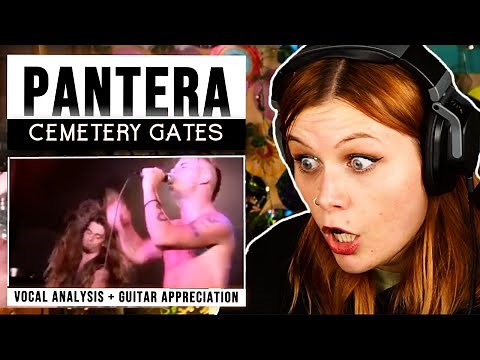 Vocal Coach 1st Reaction to PANTERA - “CEMETERY GATES”