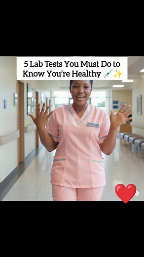 5 Lab Tests You Must Do to Know You’re Healthy 💉✨ #bestlabtest #labtest #healthtips #health #HealthAwareness | Estical C