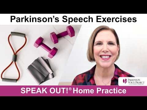 Parkinson’s Speech Exercises: MINI SPEAK OUT! WORKOUT