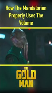 How the Mandalorian properly uses the Volume #shorts