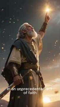 The Day the Sun Stood Still — Joshua’s Impossible Victory #biblestory #quotes #oldtestament