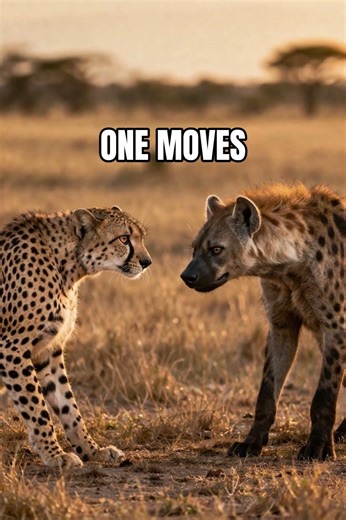 Cheetah vs Hyena — One Moves First | Wild Clash