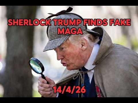 Sherlock Trump has found fake MAGA and Candance get sued again, Blockade 14/4/26