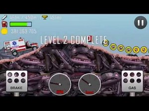 Hill Climb Racing 1.15.0 New vehicle: Ambulance New level: Junkyard