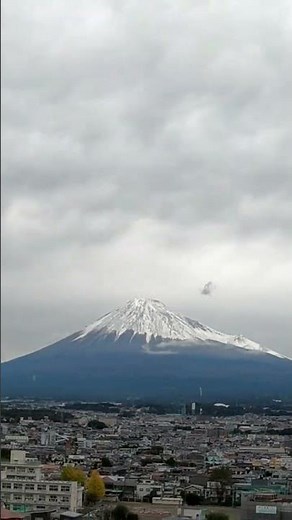 【2022年10月25日】富士山 冠雪しました！【富士市】#Shorts