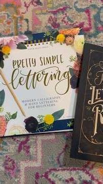 Books to Improve your Lettering 📚 #artshorts #artbooks #lettering
