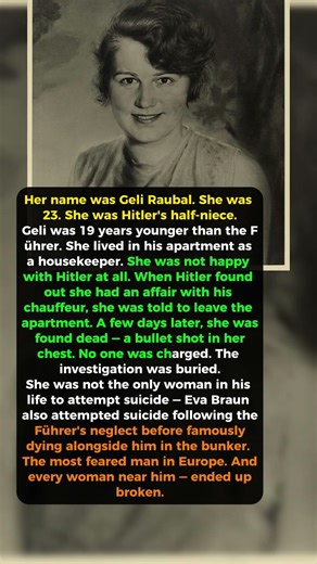 Hitler's Niece Was Found Dead In His Apartment — The Truth Was Buried | Dark Secret #history #wwii