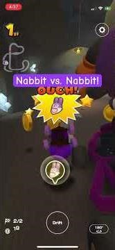 Nabbit vs. Nabbit 2! #iphone12mini #mariokart #mariokarttour #gaming #nintendo #mariocarttour