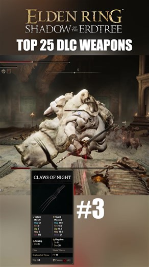 Best Claw Weapon in Elden Ring: Claws of Night Build Guide