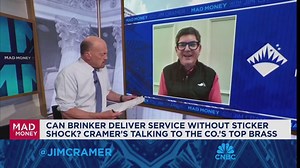 Brinker International CEO Kevin Hochman goes one-on-one with Jim Cramer