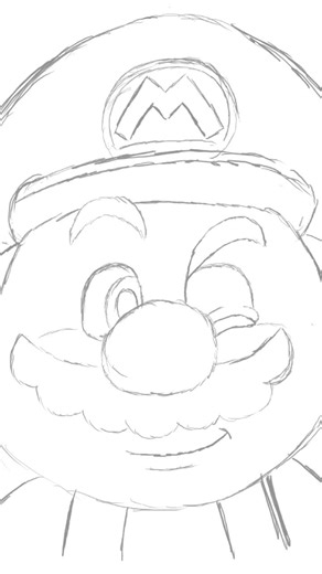 Mario Speedpaint #supermario #mario #shorts #nintendo #drawing #speedpaint #gaming #nostalgia