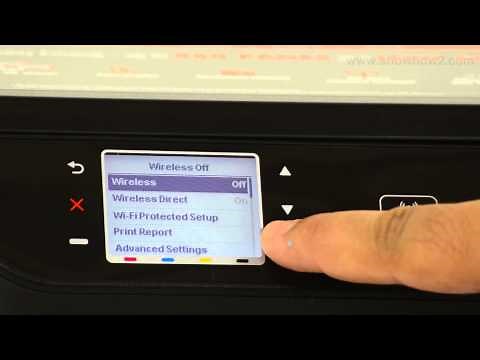 HP Deskjet Ink Advantage 3525 - Turning On Wireless Access - Preview