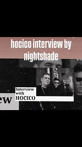 Thanks for the Hocico Interview by @nightshade_magazin Link: https://youtu.be/ygEk-C1D63U?si=XkchZm5Ws-GgIF_F #hocico #interview #instalike #instamood | Hocico Official