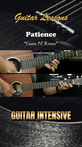 Tutorials Solo Guitar Patience - Guns N' Roses #patience #gunsnroses #martinguitar #guitarintensive #chordgitar #acousticguitar #acousticcover #acoustic #tutorialgitarmudah #tutorialgitar | Guitar Intensive