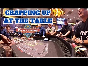 Rolling in Laughter: Casino Craps Table Fun at Palace Station Casino!