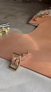 Setting brass rivets ⚓️⚡️ more permanent than tattoos ☠️ #brassrivets #rivetsetting #rivets #brass #leathercraft | Tana Leathercraft