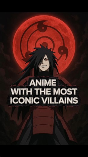 ANIME WITH THE MOST ICONIC VILLAINS.....#animevillains #anime
