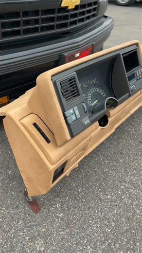 Custom Dashboard for 88-94 OBS Chevy Silverado & GMC Sierra #trucklife #gmctruck