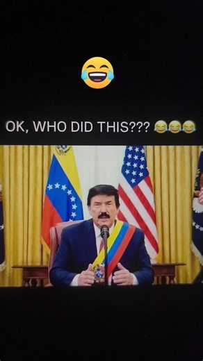 not a fan with the stuff going on in the world but this made my day 🤣🤣🤣 #TrumpMaduro #Deepfake #MakeVenezuelaGreatAgain #Viral#fyp