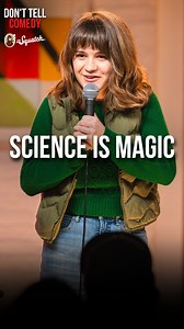 “Science is Magic” 🎤: Ruby Setnik (IG: rubyksetnik) Your soap is a joke! Upgrade your personal care with Dr. Squatch #donttellcomedy #rubysetnik #standupcomedy #standup #comedy #jokes #meds #lexapro #science | Don't Tell Comedy
