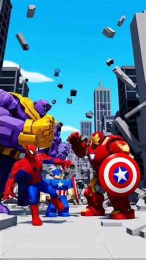 Avengers Assemble for an Epic Battle in Roblox! #roblox #avengers #marvel