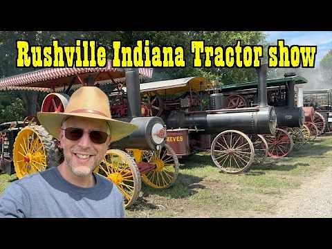 Pioneer Engineers Club of Indiana 🤠 Tractor Show Rushville Indiana 👍 Tractor Show & Parade