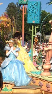 Princesses Parade Disneyland Oct. 2016