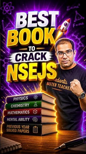 NSEJS 2026 🔥 Ultimate Booklist for Olympiad Aspirants #shorts