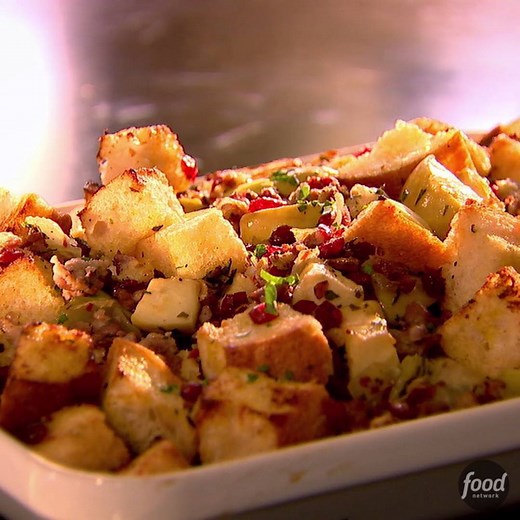 Recipe of the Day: Ina Garten's Sausage and Herb Stuffing Save this recipe: http://bit.ly/2iL3eGT. | Food Network