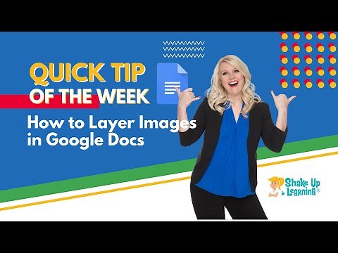 How to Layer Images in Google Docs