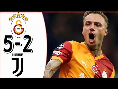 GALATASARAY 5-2 JUVENTUS 😱 Noa Lang Masterclass Destroys Juventus!